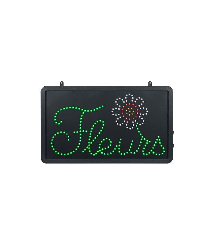 Enseigne lumineuse LED intérieur - Fleurs - Référence : LED-88_0
