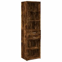 Helloshop26 - Buffet bahut commode armoire meuble de rangement organisateur cuisine salle de séjour salon haut 50 x 42,5 x 185 cm 02_0033368 - 300021_0
