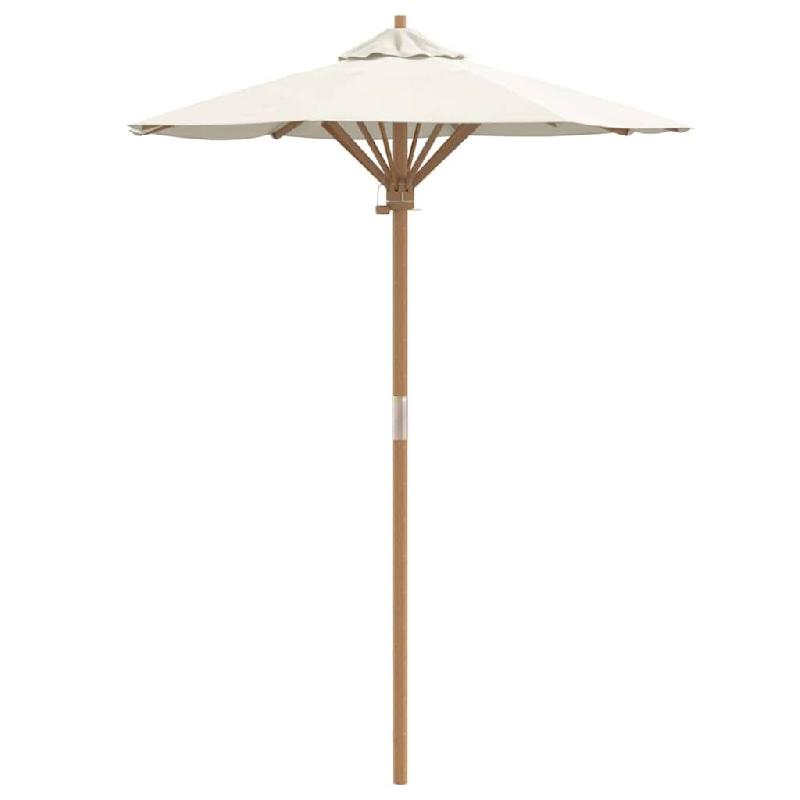 Helloshop26 - Parasol de jardin rond 270 x 260 cm formé en bambou léger style moderne ambiance relaxante 02_0058240 - 3000240475054_0