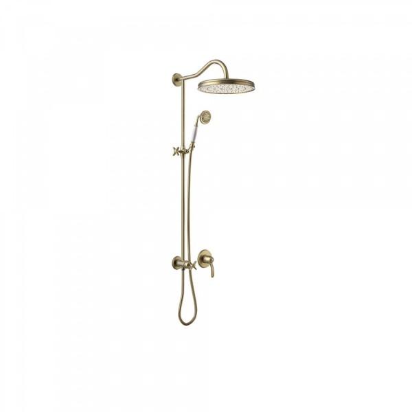 KIT DOUCHE À ENCASTRER LAITON MAT - TRES 24217703LM