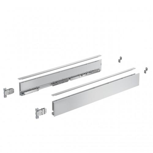 KIT TIROIR - HAUTEUR 77 MM - L400 MM - ARGENT - AVANTECH YOU HETTICH