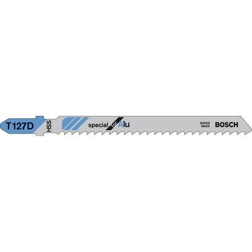 LAME DE SCIE SAUTEUSE HSS POUR TÔLE, ALU ET MÉTAUX NON FÉREUX-T 127 D BOSCH