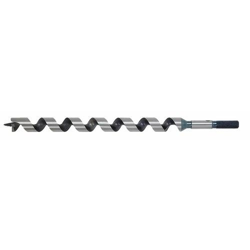 MÈCHE À BOIS - SPIRALE UNIQUE - QUEUE 6 PANS - POUR FRAISOIR - Ø18X460MM FISCH