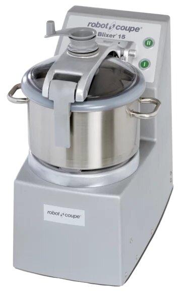 Mixeur de table professionnel - Blixer 15 avec cuve inox 15L et cuve supplémentaire - 3000W, triphasé, 2 vitesses_0