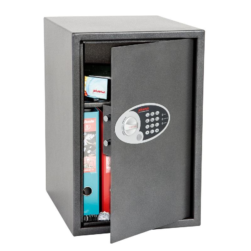 Phoenix Safe Phoenix Vela Home & Office SS0805E Coffre-fort de sécurité avec serrure électronique - gris métal SS0805E_0