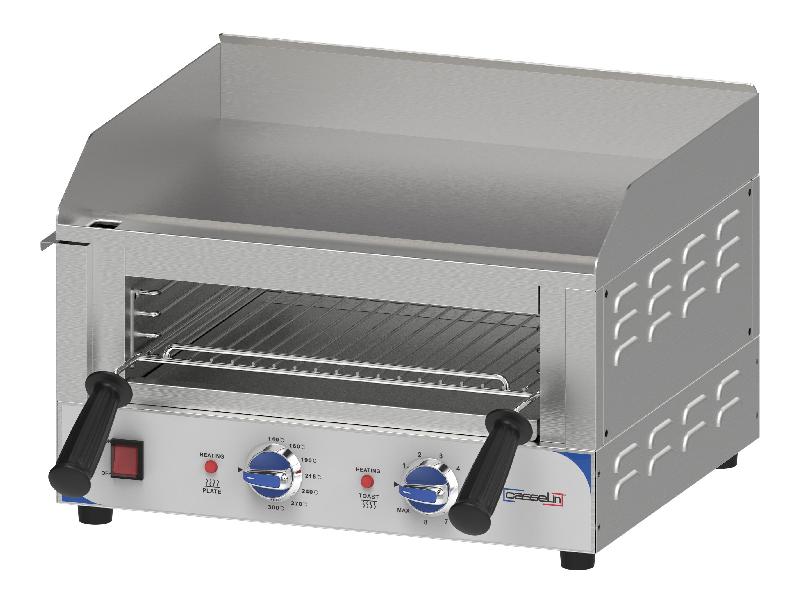 Plaque à snacker avec toasteur intégré monophasé puissance 3600 w 5... - PCPAST520_0