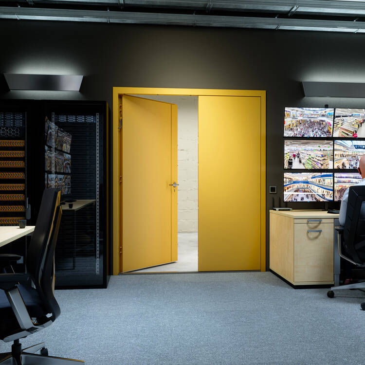 Porte blindée de haute sécurité Technica II DV - FB4 - Classe A2P CR4 - Norme EN 1522 et EN 1523_0