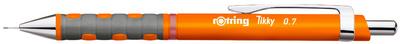 PORTE-MINES TIKKY NÉON, 0,7 MM, ORANGE - LOT DE 4