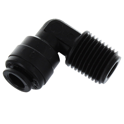 RACCORD COUDÉ FILETAGE 3/8 POUCE - TUBE 8 MM