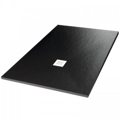 RECEVEUR DE DOUCHE - RECOUPABLE - 80X80 - BLANC - RELIEF PLUS QUARE