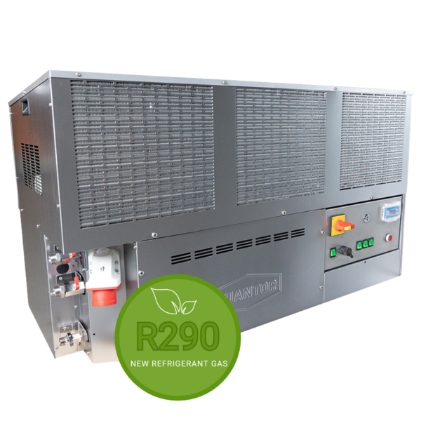 Refroidisseur modulaire - Froid seul 3,0 / 6,0 / 9,0 kW - Quantor - Compact en acier inoxydable_0