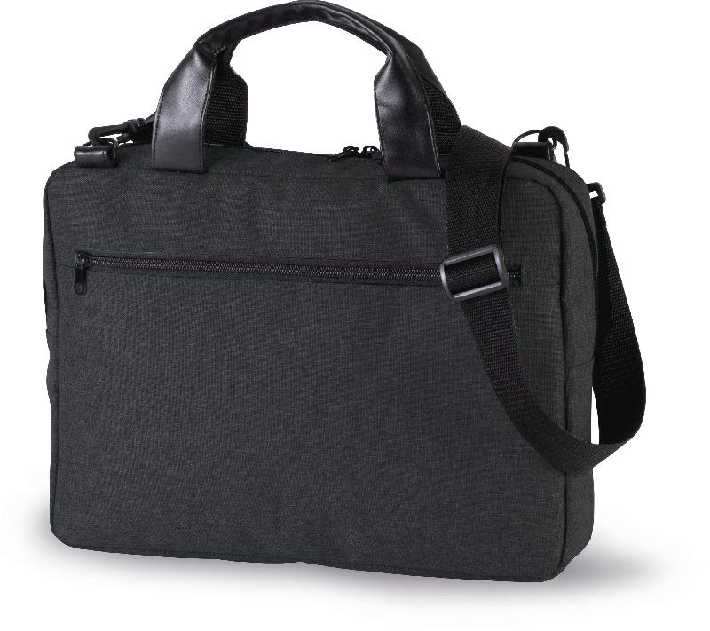 Sac porte-document / Ordinateur - Polyester 600D - Compartiment matelassé 13 pouces - Réf: KI0426 - Kimood_0
