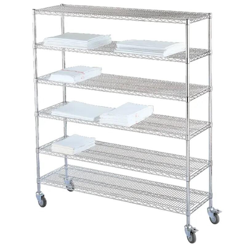 Sclessin 374.851 HYGIRACK Chariot Étagères L910xP457mm Professionnel - 374.851_0