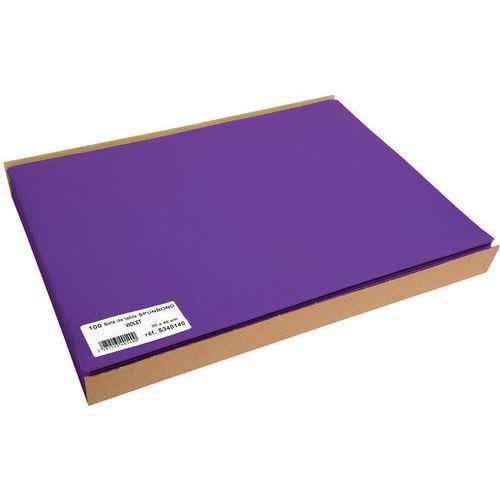 SET DE TABLE 30X40 CM NON TISSÉ SPUNDON PRUNE - COGIR