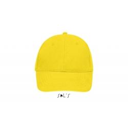 Sol's - Casquette 6 panneaux BUFFALO Jaune Taille Unique - Taille unique 3660734084980_0