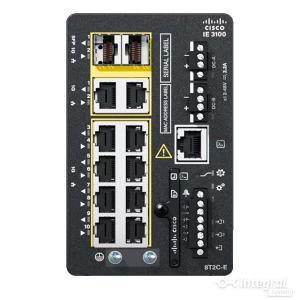 Switch industriel manageable polyvalent - 8 ports LAN Gigabit + 2 ports combo optique/électrique - Réf: IE-3100-8T2C-E_0