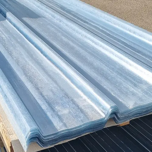 Tôles nervurées en polyester - 4m_0