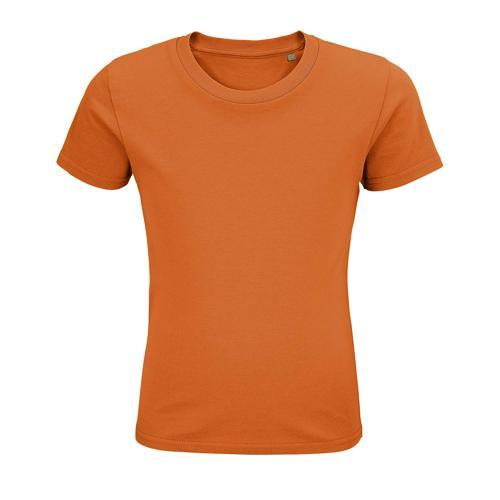 TEE-SHIRT PERSONNALISABLE ENFANT COTON ORGANIQUE BIO JERSEY 175 ORANGE