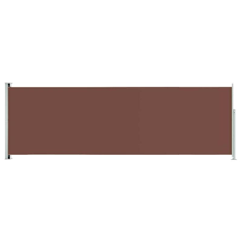 VidaXL Auvent latéral rétractable de patio 200x600 cm Marron Modèle Atlas Design Pro - 317975_0
