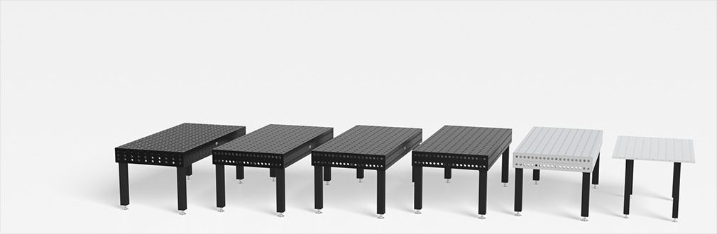Table de soudure et bridage Professional Extreme 8.8 - Siegmund GmbH - acier trempé nitruré plasma - dureté à cœur 360-420 Vickers_0