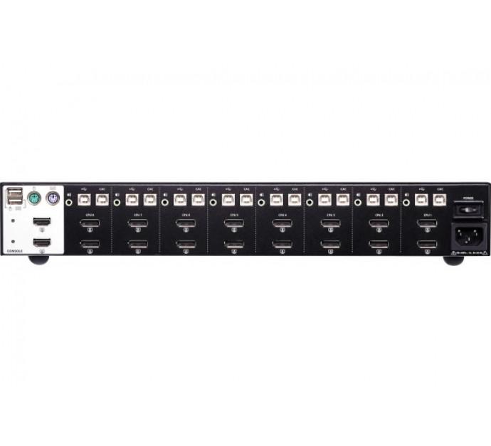 Aten CS1148DP - KVM militaire double écran DisplayPort/USB, 8 ports, conforme PSS PP v3.0, 4K_0