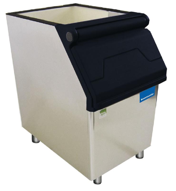 Bac de stockage pour machines à glaçons - D205KF - 181 kg - finition inox et anti-microbienne_0