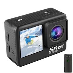 Camera Sport 5K HD Etanche Avec Ecran Tactile Et Controle A Distance YONIS - 3615617077757_0