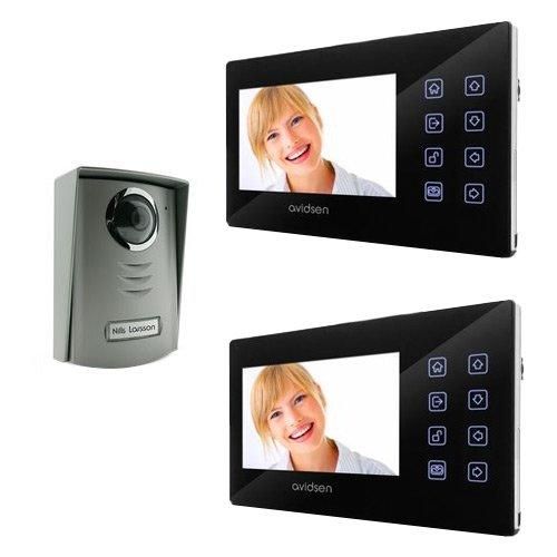 INTERPHONE VIDÉO ASGARD VISION 2+ AVIDSEN + MONITEUR VIDÉO