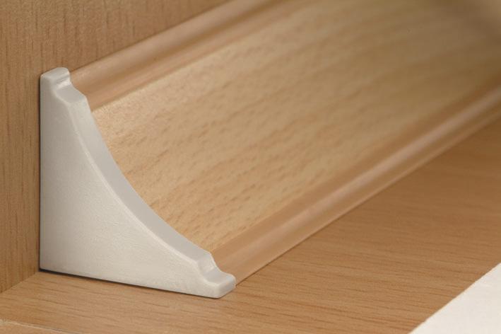 Kit de finition pour profil d'étanchéité en PVC - Blanc_0