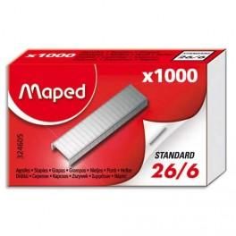 MAPED BOITE DE 1000 AGRAFES 26/6 324605-8