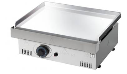 Plancha gaz ECO-500CD MAINHO - Plaque en acier chrome alimentaire 500x400 mm - 4500W_0
