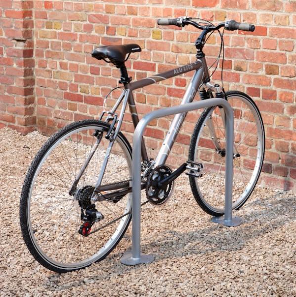 Range vélos à platine - Format carré - 2 vélos - Tubage métal robuste - Marque Rolléco_0