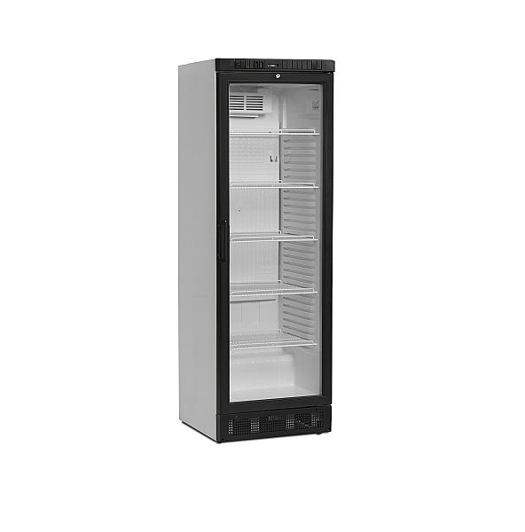 Réfrigérateur à boissons 372 litres extérieur blanc porte aluminium noir - SCU1375_0