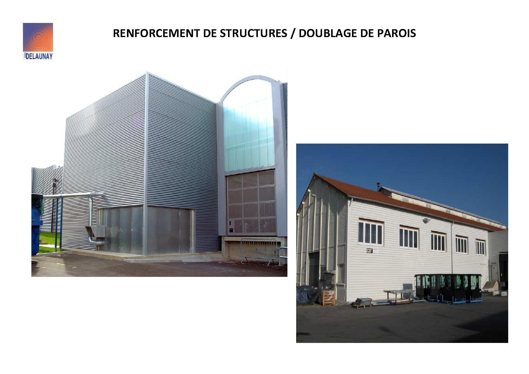 Renforcement de structures/doublage de parois - delaunay sas_0