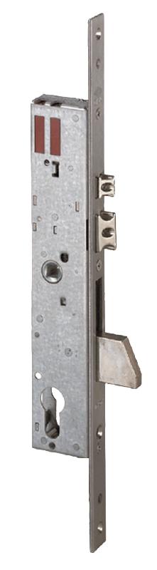 Coffre pêne basculant 1 point 12v axe 22mm têtière plate - CISA - cis1621525 - 126892_0