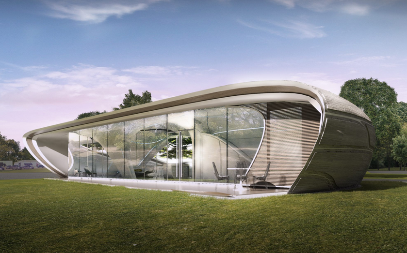 Studio insolite préfabriqué en acier, 60 m2 - ISK32_0