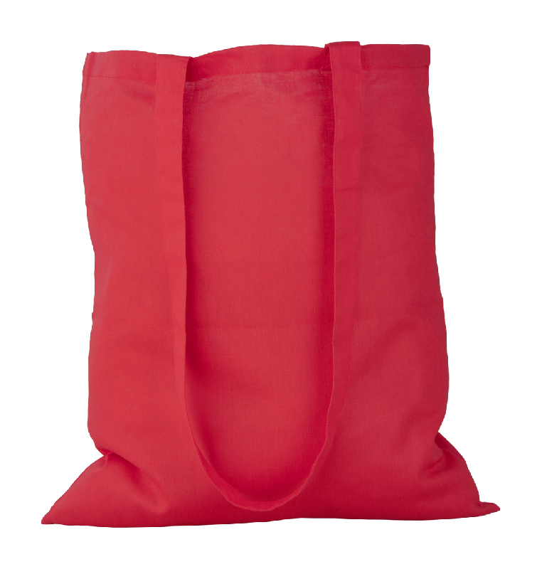 Tote bag en coton 100% - 100 g/m² - Couleur rouge - Poids 56,67 g_0