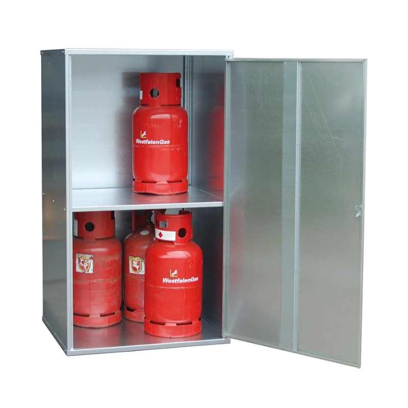 Armoire pour bouteilles de gaz en tôle galvanisé à chaud - Type GFD-G_0