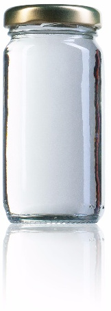 Bocal monégasque en verre - 99 ml - TO 43 - Forme cylindrique - Verre blanc_0