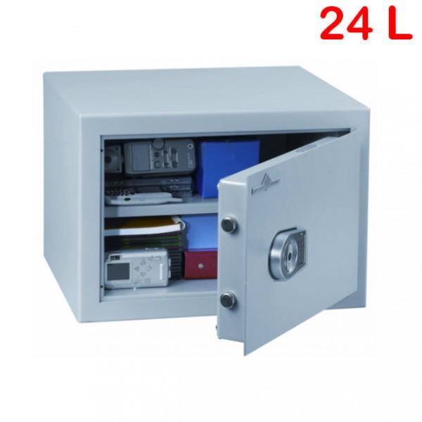 Coffre-fort anti-feu MB 30 - 24 litres - à clé ou à code - blindage anti-perçage - Rolléco_0