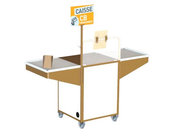 Comptoir de caisse enregistreuse mobile_0