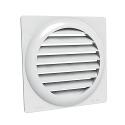 Grilles de façade GAE - polystyrène blanc ou coloris personnalisés - diamètres 100 à 200 mm_0