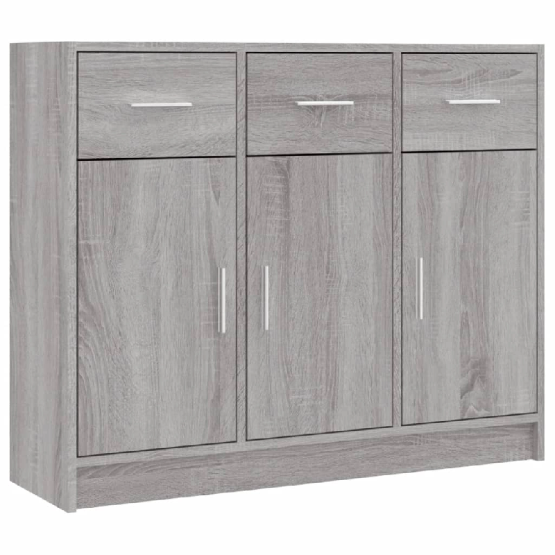 Helloshop26 - Buffet bahut commode armoire meuble de rangement organisateur cuisine salle de séjour salonsonoma 91 x 28 x 75 cm bois 02_0036555 - 300_0