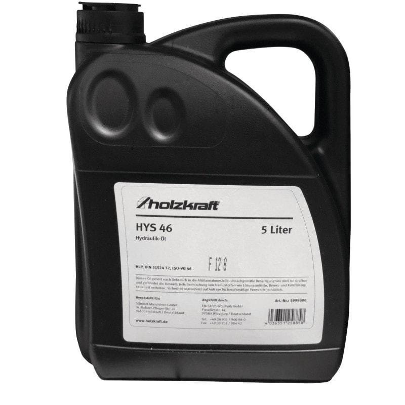 Huile hydraulique Holzkraft HYS 46 - 5 litres - DIN 51524, partie 2 - Applications industrie, agriculture et sylviculture_0
