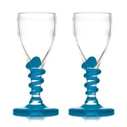 MONDO DECO Verre cobra bleu Artisanale 45 cl x 6 Mondo Déco - 3558840005916_0