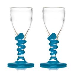 MONDO DECO Verre cobra bleu Artisanale 45 cl x 6 Mondo Déco - 3558840005916_0