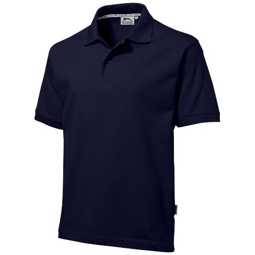 Polo manches courtes pour homme Forehand 33S01491 - maille piquée 100% coton peigné 200-220 g/m²_0