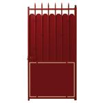 PORTILLON EN ACIER KATANA LARGEUR 1M POURPRE - ROY PORTILLON ACIER_0