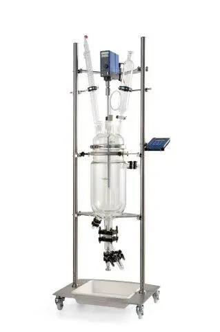 Réacteur en verre borosilicate easychem 3.3 20 litres neuf - référence                        :                         c7378_0
