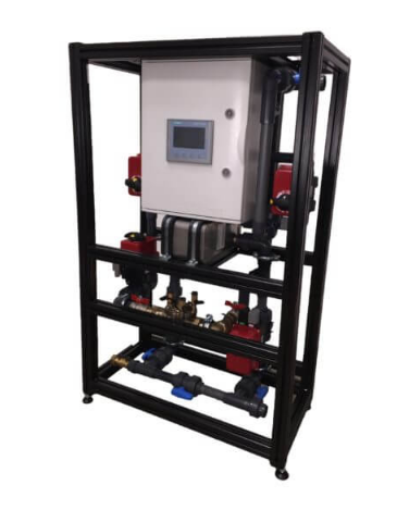 Récupérateur instantané de chaleur sur eau grise Evolsys, avec puissance ajustable - 1010mm x 700mm x 600mm - Obox I_0
